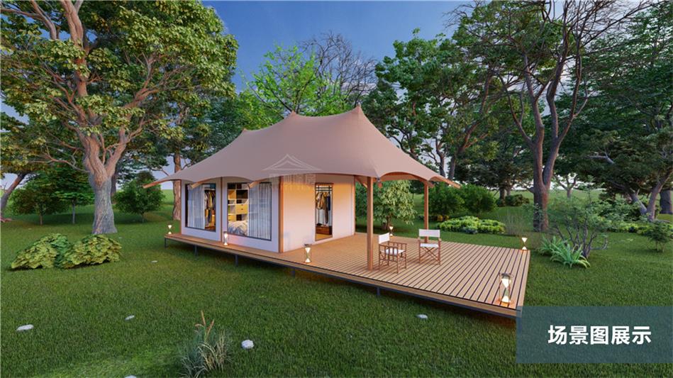 原始森林中的奢华庇护所｜广南县野奢帐篷开启五感沉浸式露营